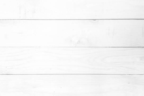 Weiße Holzplanke Textur Hintergrund - Foto, Bild