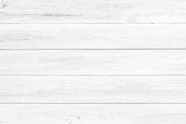 Tablón de madera blanca textura fondo - Foto, Imagen