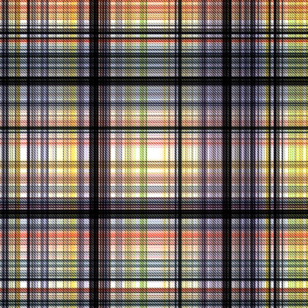 Checks en tartan Naadloze herhaling modern klassiek patroon met de geweven textuur - Foto, afbeelding