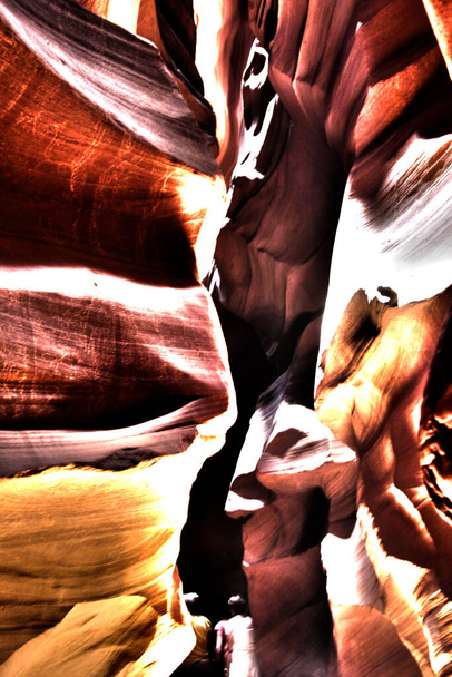 Landscape image of antelope canyon. Beautiful nature. - Foto, imagen