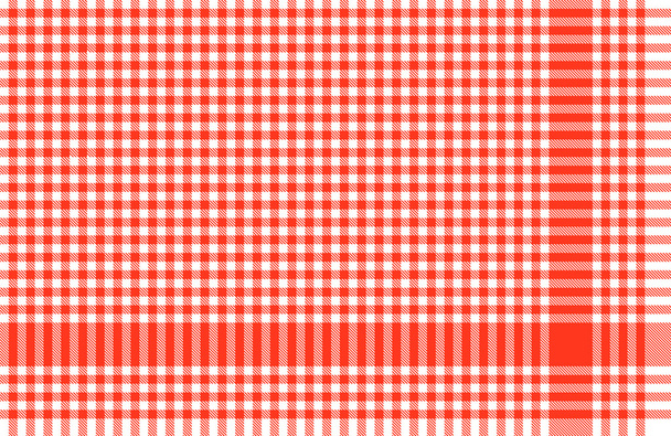 karierte Tischdecken Muster rot - Vektor, Bild