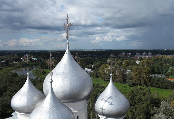 θόλο του καθεδρικού ναού της Αγίας Σοφίας σε Βολογκντά - Φωτογραφία, εικόνα