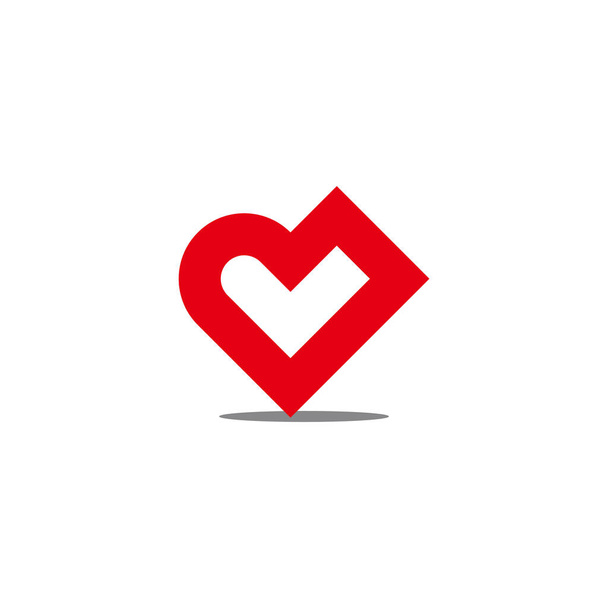 lettre d mignon amour enfant éducation logo vecteur - Vecteur, image