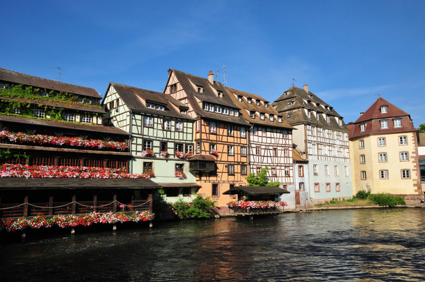 bas rhin, die malerische Stadt Straßburg im Elsass - Foto, Bild