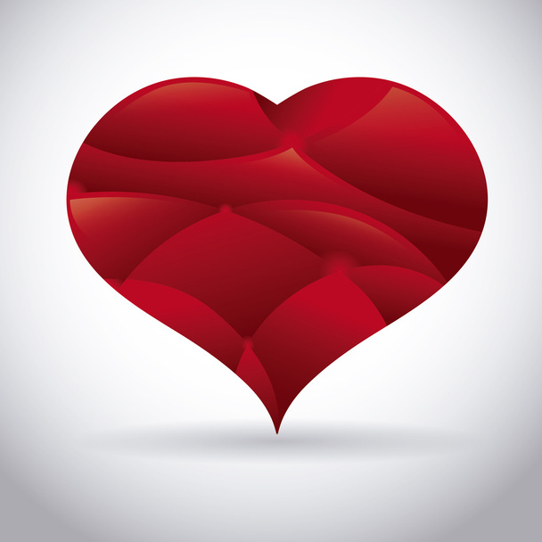 Дизайн сердца
 - Вектор,изображение