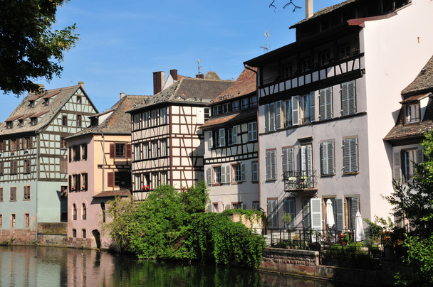 Alsace, bas-rhin pitoresk kent Strazburg  - Fotoğraf, Görsel
