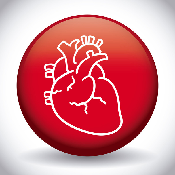 Diseño del corazón
 - Vector, imagen
