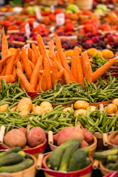 Fresh produce carrots - Photo, Image