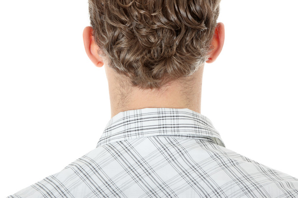 Back portrait of young man - Photo, image