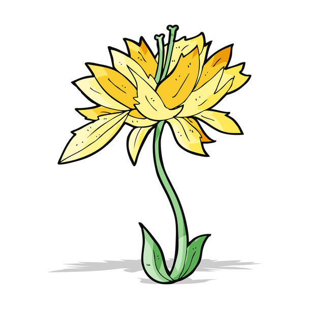 cartoon flower - Vektor, obrázek