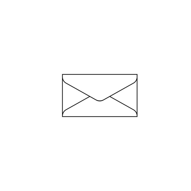 envelope icon stock illustration design - Vector, Imagen