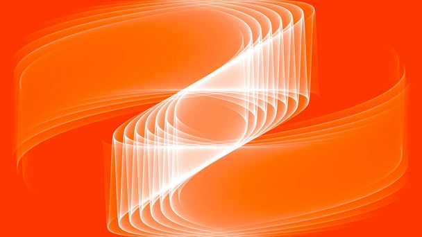 Fondo abstracto 4k blanco naranja claro patrón de neón oscuro - Foto, imagen