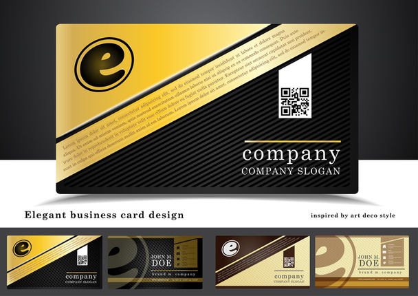 Elegant business card design - Photo, Image