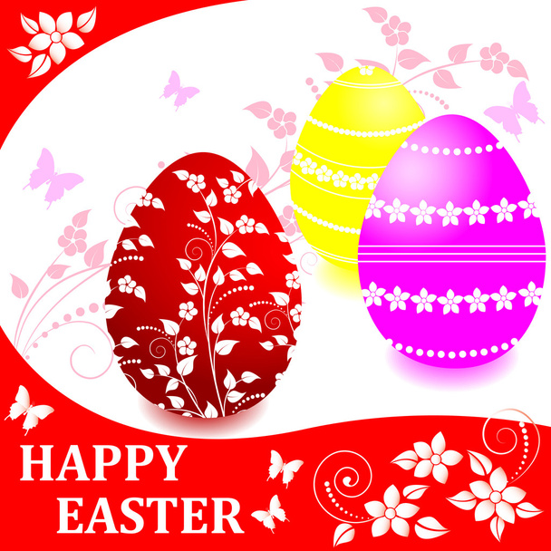 Easter card. - Vector, Imagen