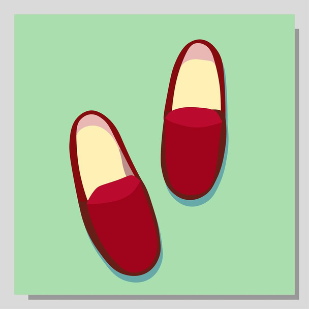 fashion shoes design, vector illustration eps10 graphic - Foto, Imagem