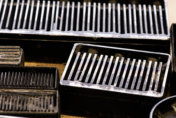 close up of a typewriter - Zdjęcie, obraz