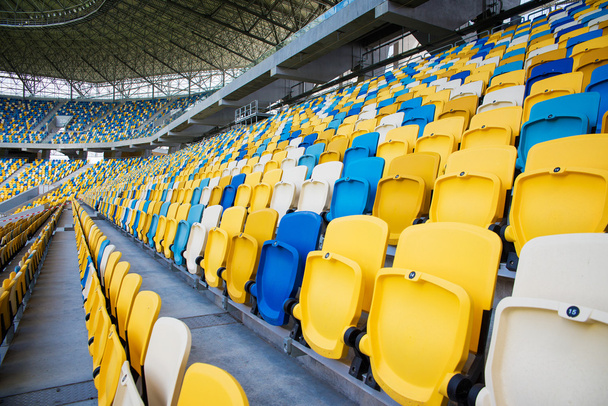 Empty football stadium - Zdjęcie, obraz