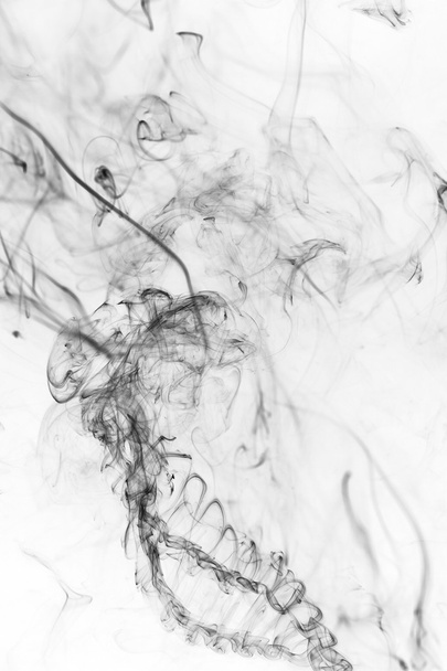 abstract black smoke - Photo, Image