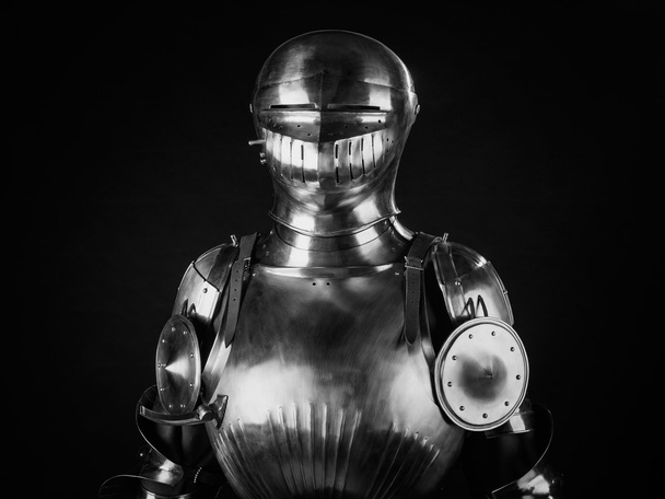 Knight in metal armor - Fotó, kép