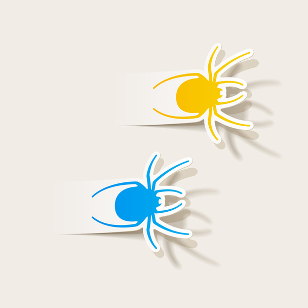 Элементы дизайна пауков
 - Вектор,изображение