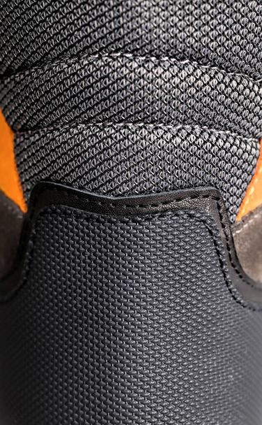 leather boots on a black background - Foto, Imagem