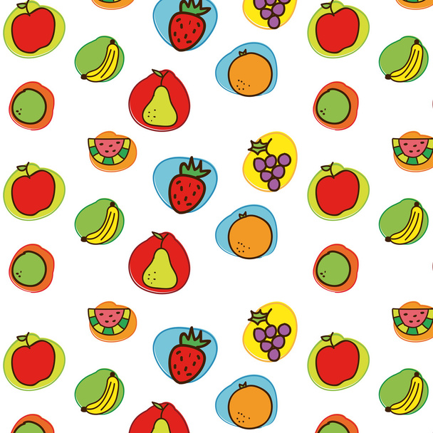 fruits design - Vektori, kuva