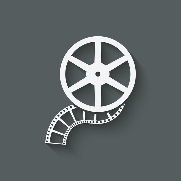 film roll design element - Vector, Imagen