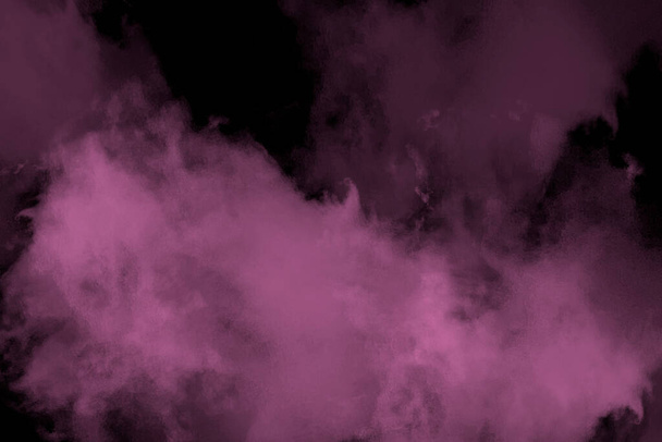 Esta es una capa de humo rosa o niebla para crear un efecto especial en las fotos y diseños - Foto, Imagen