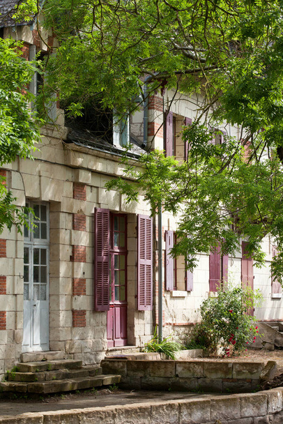 rigny-usse die charmante kleine Landstadt im Tal der Loire - Foto, Bild