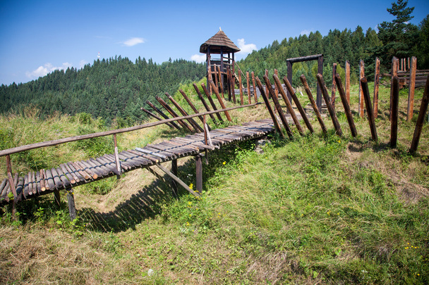 keltische Hügelfestung in Havranok - Slowakei - Foto, Bild