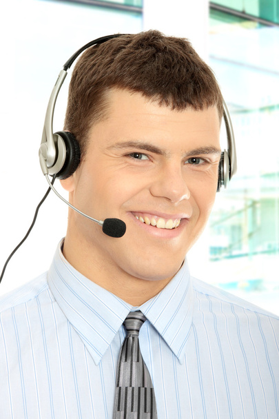 Customer service operator - Фото, изображение