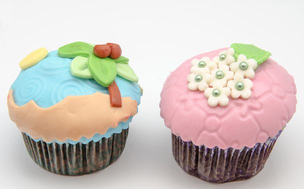 Cupcakes verziert - Foto, Bild