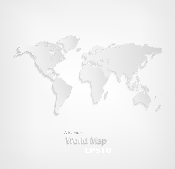 Maailman kartta
 - Vektori, kuva