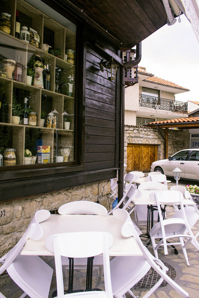 Cafés callejeros
 - Foto, imagen