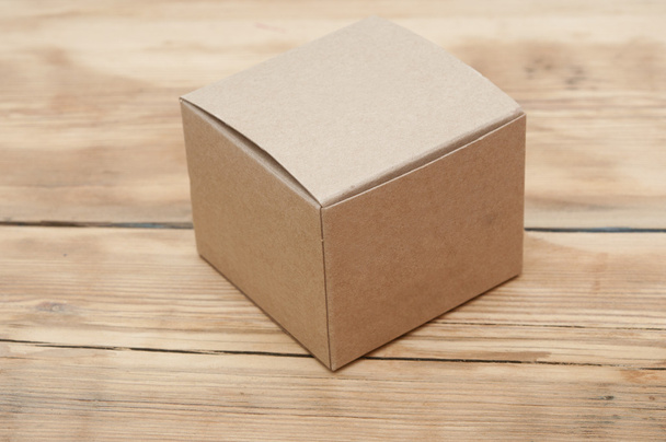 gift box on wooden background  - Photo, Image