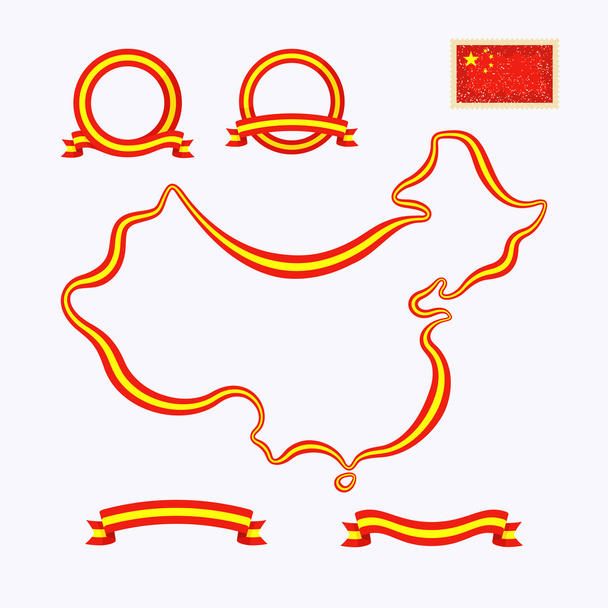 Colors of China - Vector, Image