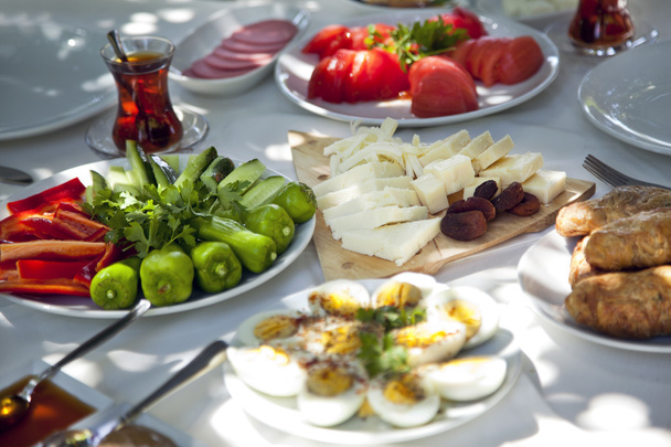 Türkisches und griechisches Frühstück - Foto, Bild