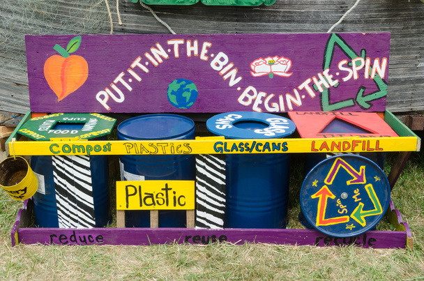 hippie recycle weergeven - Foto, afbeelding
