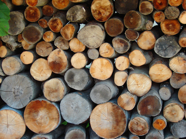 Stapel hout - Foto, afbeelding