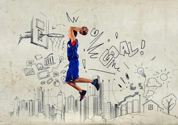 Basketball player - Photo, Image