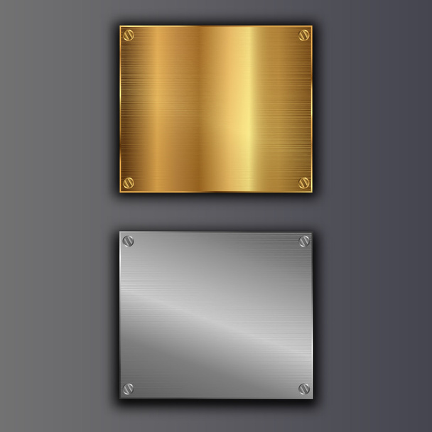 placas atornilladas
 - Vector, Imagen