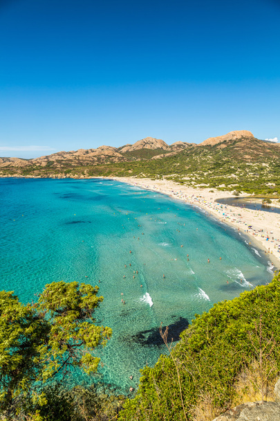 Spiaggia di Ostriconi nella regione della Balagna in Corsica
 - Foto, immagini