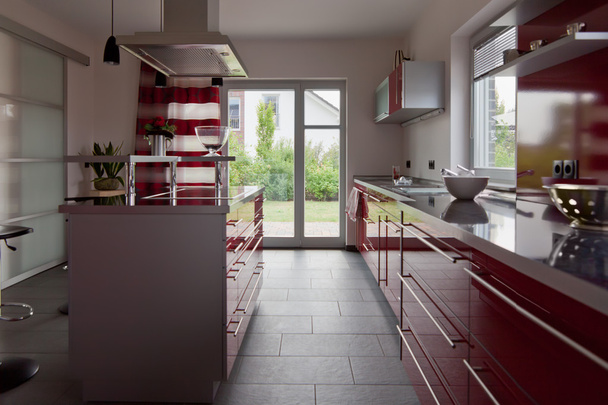 Interior da cozinha moderna - Foto, Imagem
