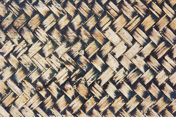 wicker woven rattan pattern  - Photo, Image