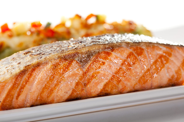 Salmon Steak - Foto, Bild