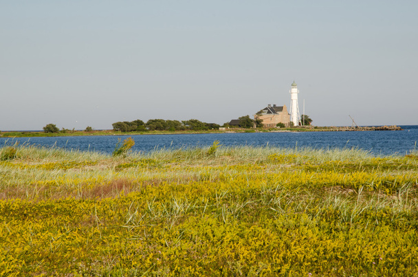 Hogby lighthouse at the swedish island Oland - Photo, Image