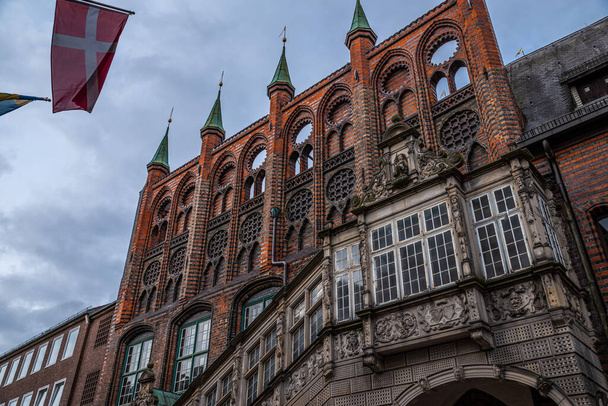 old town hall in the city of riga, latvia - 写真・画像