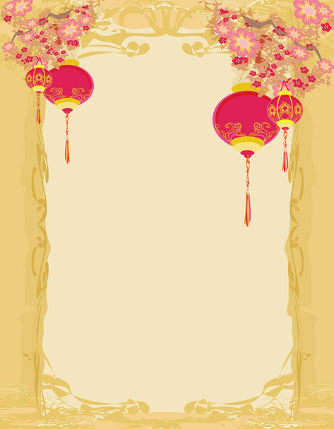 lanterns will bring good luck and peace to prayer during Mid-Autumn Festival for Chinese New Year - Zdjęcie, obraz