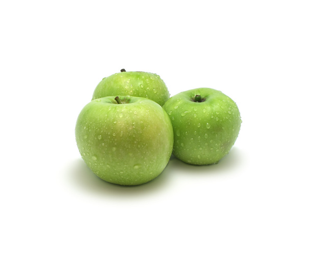 Reifer saftiger grüner Apfel - Foto, Bild