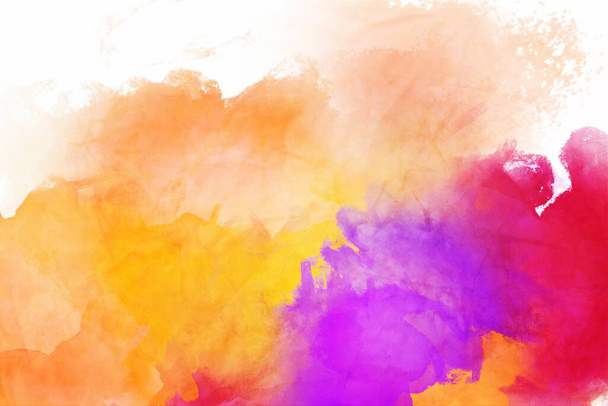 abstract colorful watercolor background - Foto, Imagen